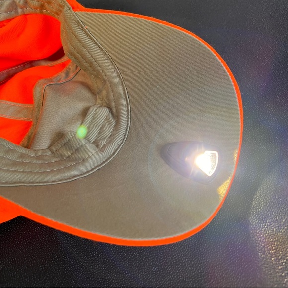 L.L. Beam Outdoor High Beam LED White Light Trucker Hat Baseball Cap Headwear OS - Picture 5 of 5